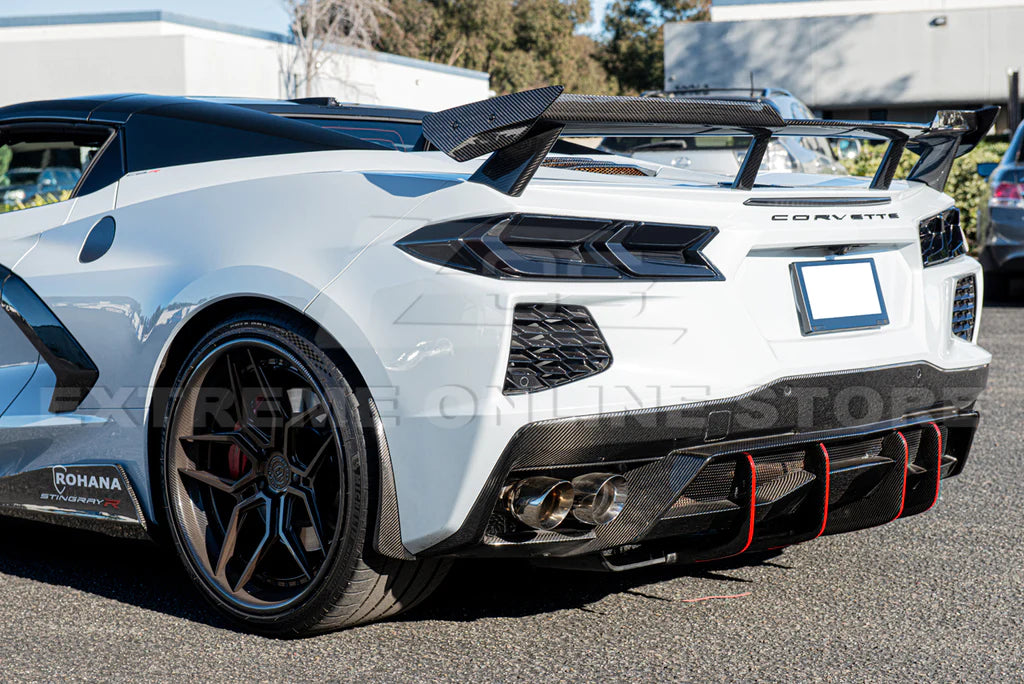 Chevrolet Corvette C8 Dark Tinted Rear Light Cover