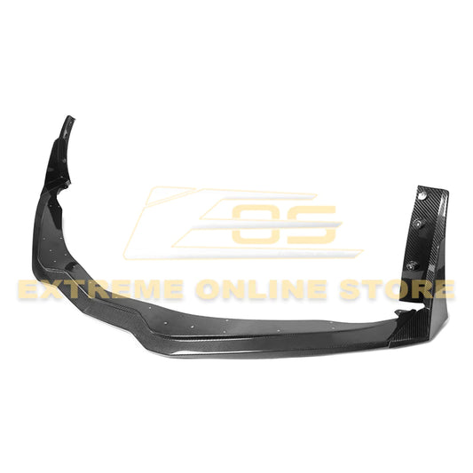 Corvette C7 Carbon Fiber Front Splitter W/ Stage 3 Carbon Wickerbill Winglets