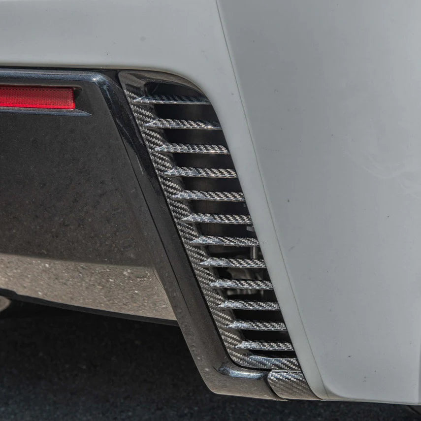 Corvette C7 Carbon Fiber Replacement Rear Diffuser Vent