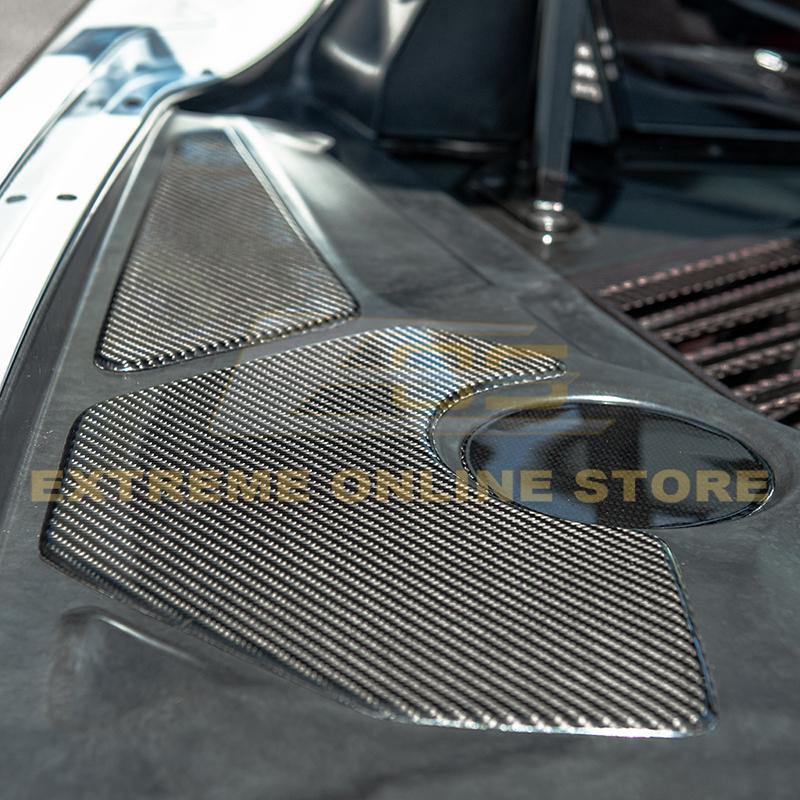 Corvette C8 Carbon Fiber Engine Bay Panel Accent Covers