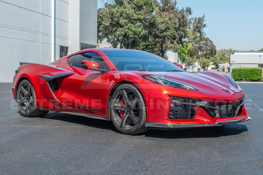 Chevrolet Corvette C8 Z06 Carbon Fiber Side Skirts Panel