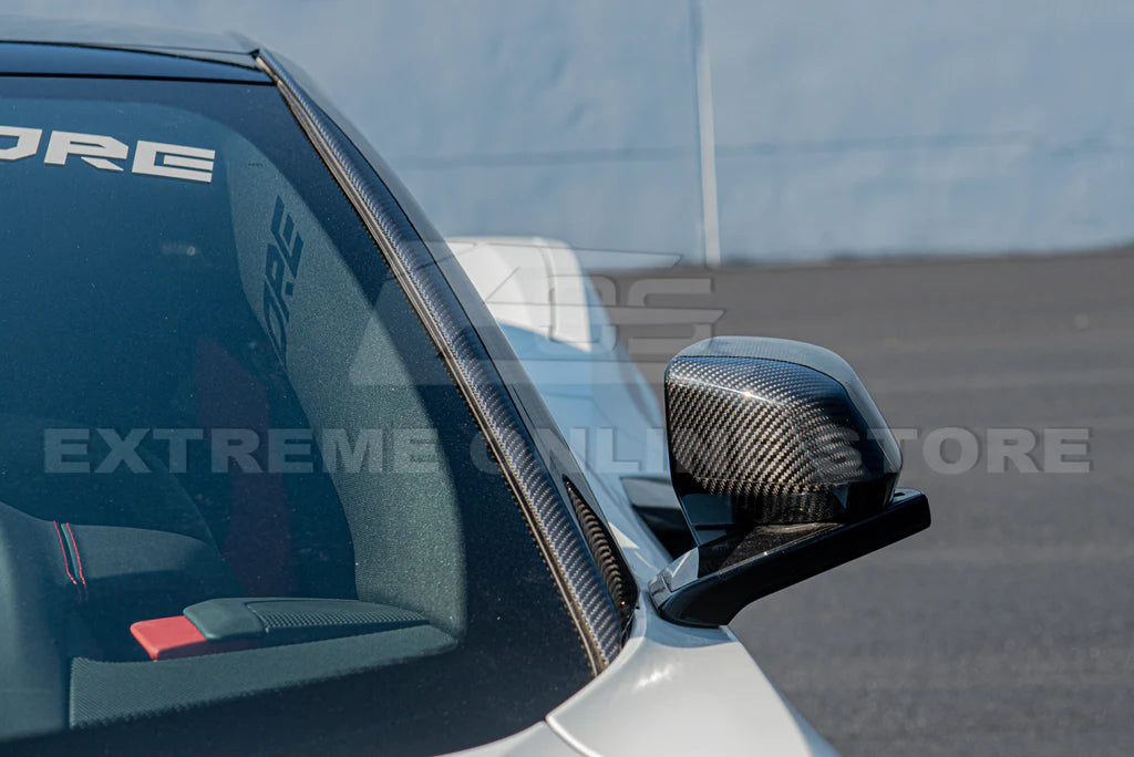 Corvette C8 Carbon Fiber Mirror Covers