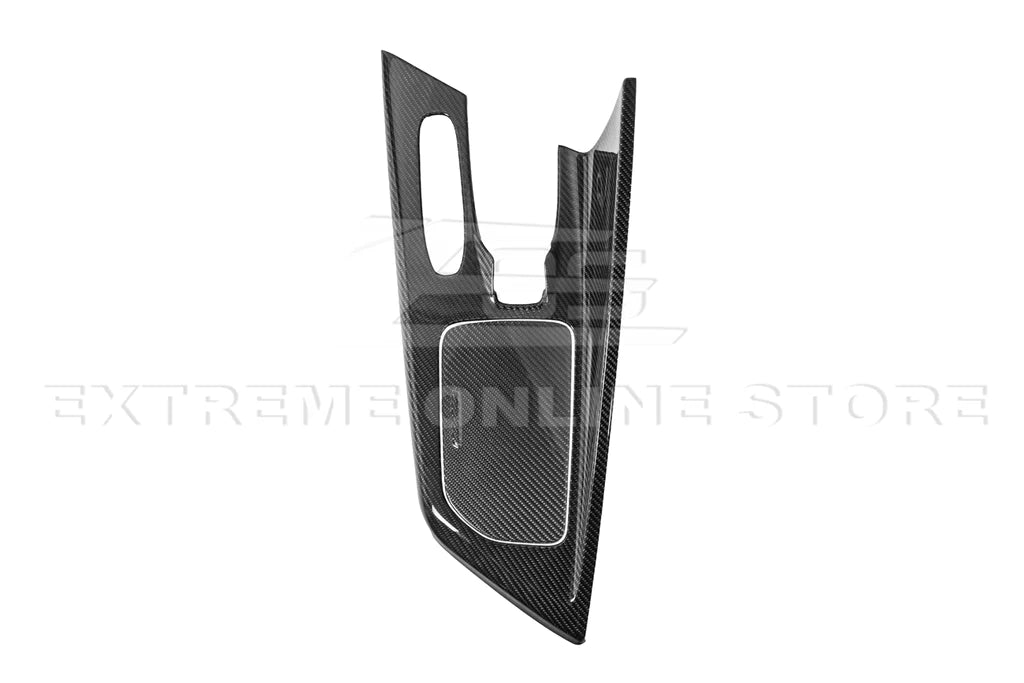 Chevrolet Corvette C8 Carbon Fiber Center Console Panel & Cup Holder Cover