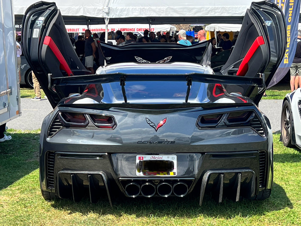 Chevrolet Corvette C7 Add On Rear Bumper Diffuser – Carmazing Customs